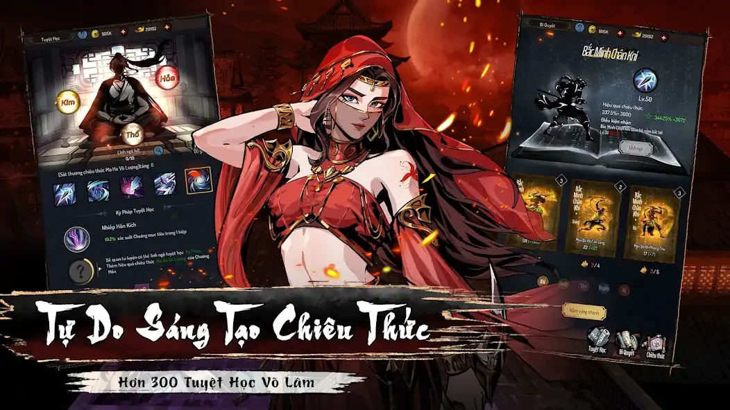 Скачать Võ Lâm Quần Hiệp Truyện [MOD Бесконечные деньги] на Андроид