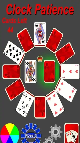 Скачать Clock Patience Solitaire [MOD Много монет] на Андроид