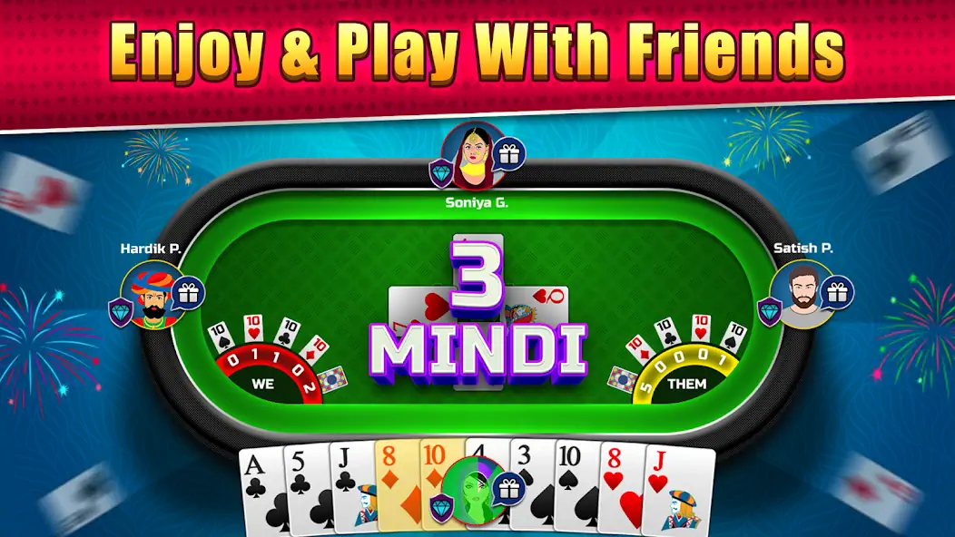 Скачать Mindi Online Card Game [MOD Бесконечные деньги] на Андроид