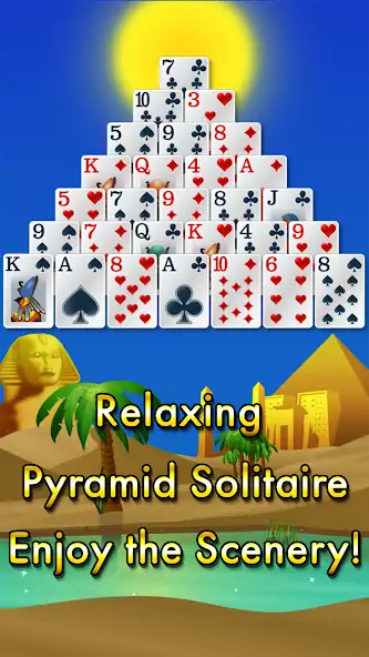 Скачать Pyramid Solitaire - Egypt [MOD Бесконечные монеты] на Андроид