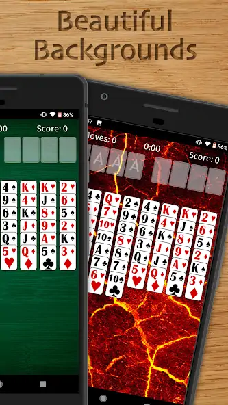 Скачать FreeCell Solitaire Classic [MOD Бесконечные деньги] на Андроид