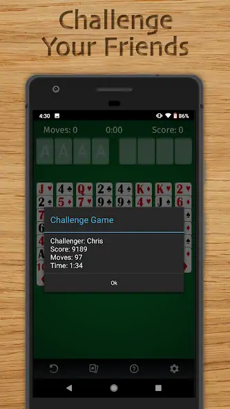 Скачать FreeCell Solitaire Classic [MOD Бесконечные деньги] на Андроид