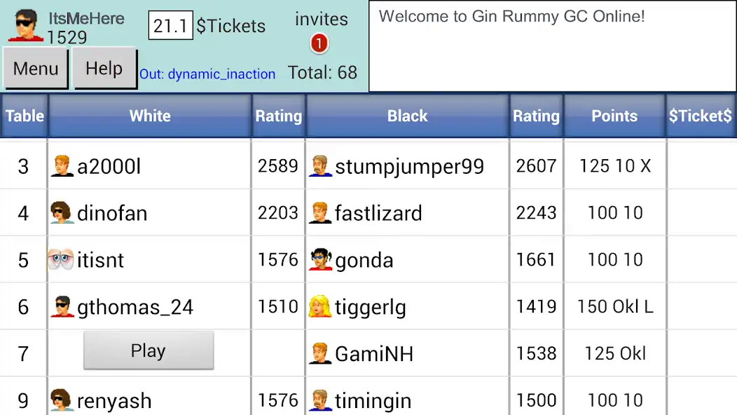 Скачать Gin Rummy GC Online [MOD Бесконечные монеты] на Андроид