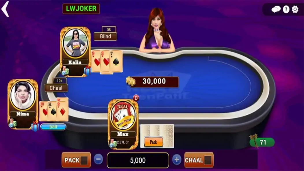 Скачать Real Teen Patti [MOD Много монет] на Андроид