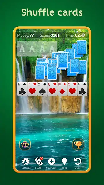 Скачать Solitaire Play - Card Klondike [MOD Много монет] на Андроид