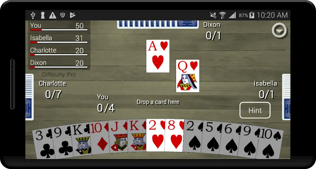 Скачать Spades Card Classic [MOD Бесконечные монеты] на Андроид