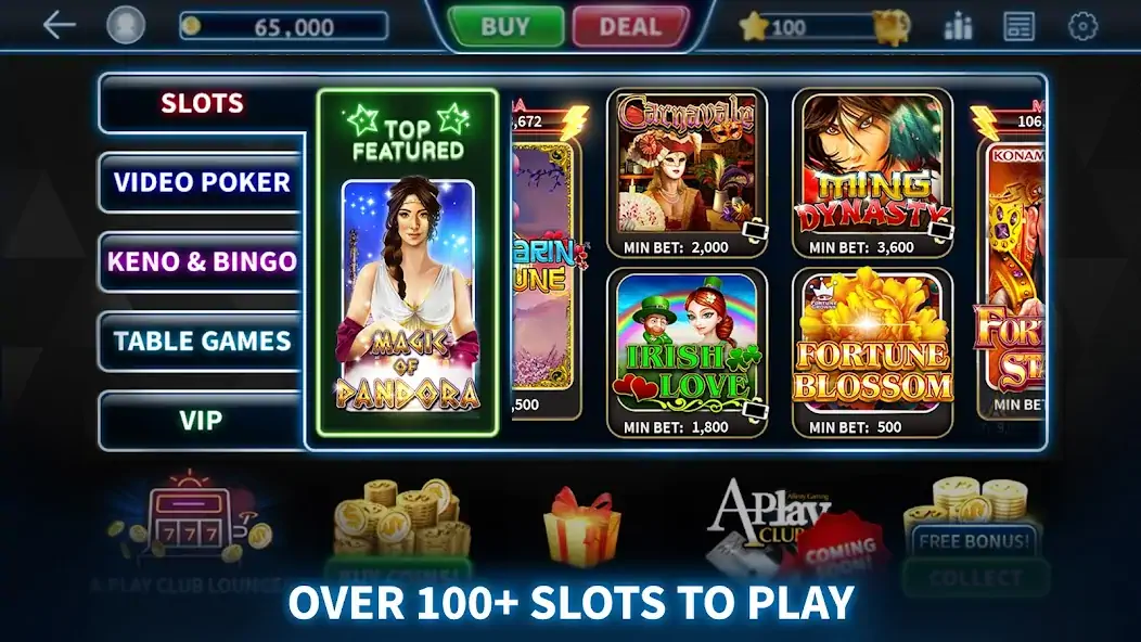 Скачать A-Play Online - Casino Games [MOD Бесконечные деньги] на Андроид