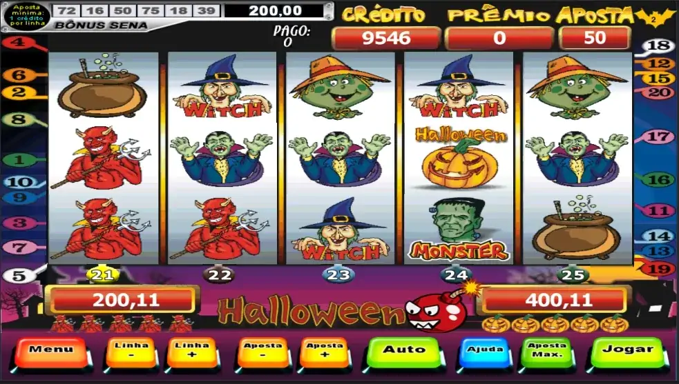 Скачать Halloween Slot Bomba Sena [MOD Бесконечные монеты] на Андроид