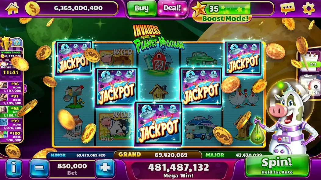 Скачать Jackpot Party Игровые Автоматы [MOD Бесконечные монеты] на Андроид