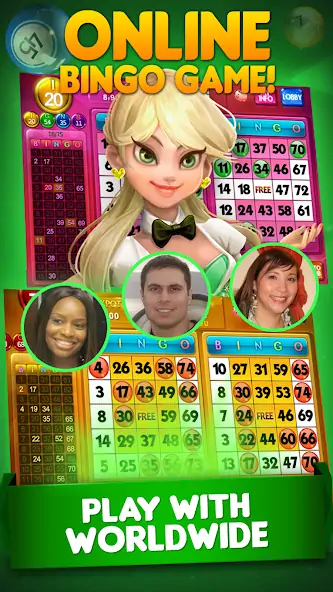 Скачать Bingo City 75: Bingo & Slots [MOD Бесконечные монеты] на Андроид