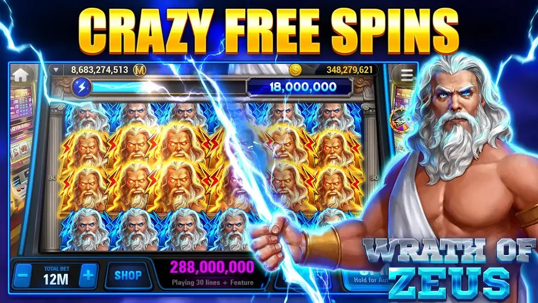 Скачать HighRoller Vegas: Casino Slots [MOD Бесконечные монеты] на Андроид