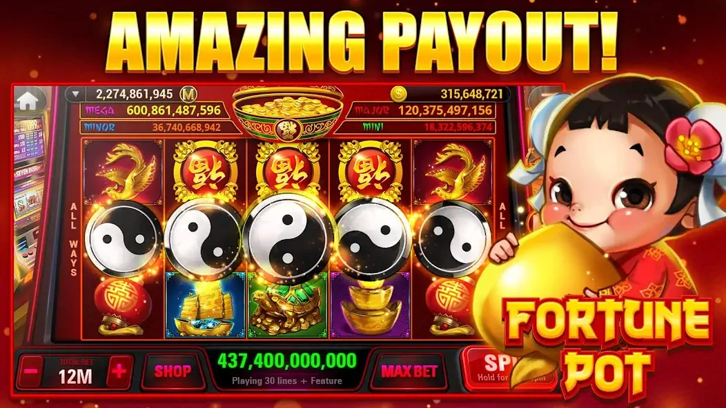 Скачать HighRoller Vegas: Casino Slots [MOD Бесконечные монеты] на Андроид