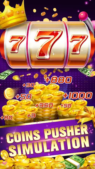 Скачать Daily Pusher Slots 777 [MOD Много монет] на Андроид