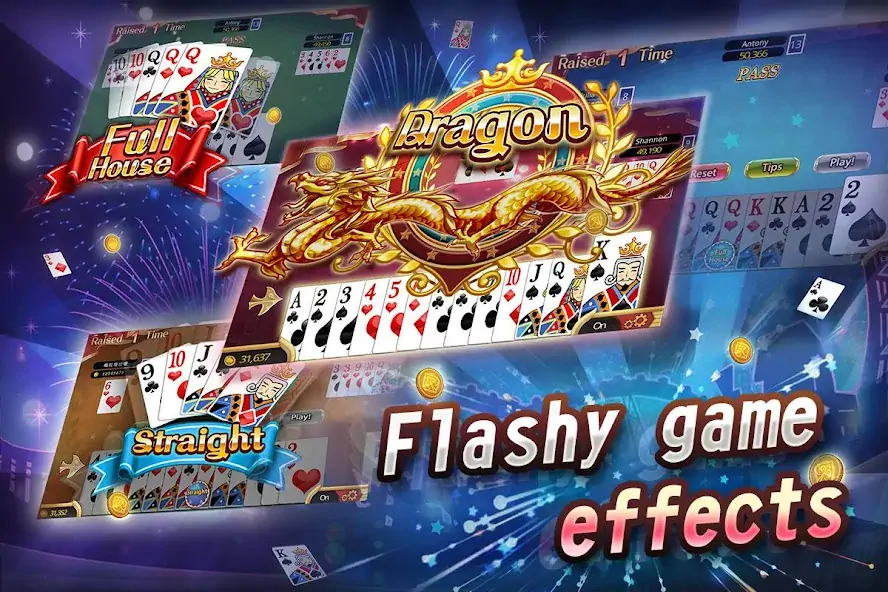 Скачать Fun Big 2 Taiwan: Card Craze [MOD Много денег] на Андроид