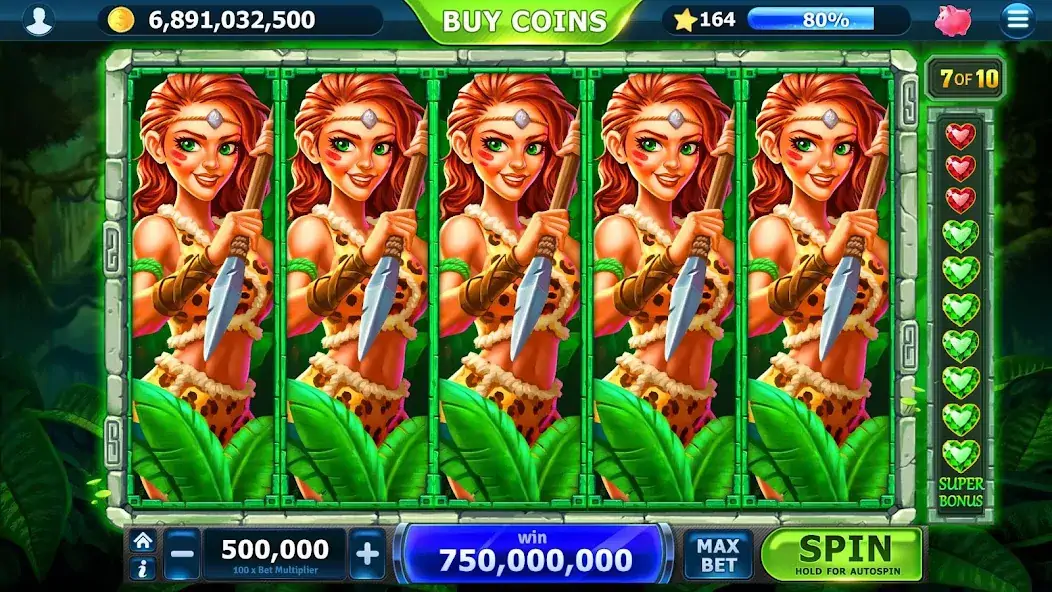 Скачать Slots of Vegas [MOD Много денег] на Андроид