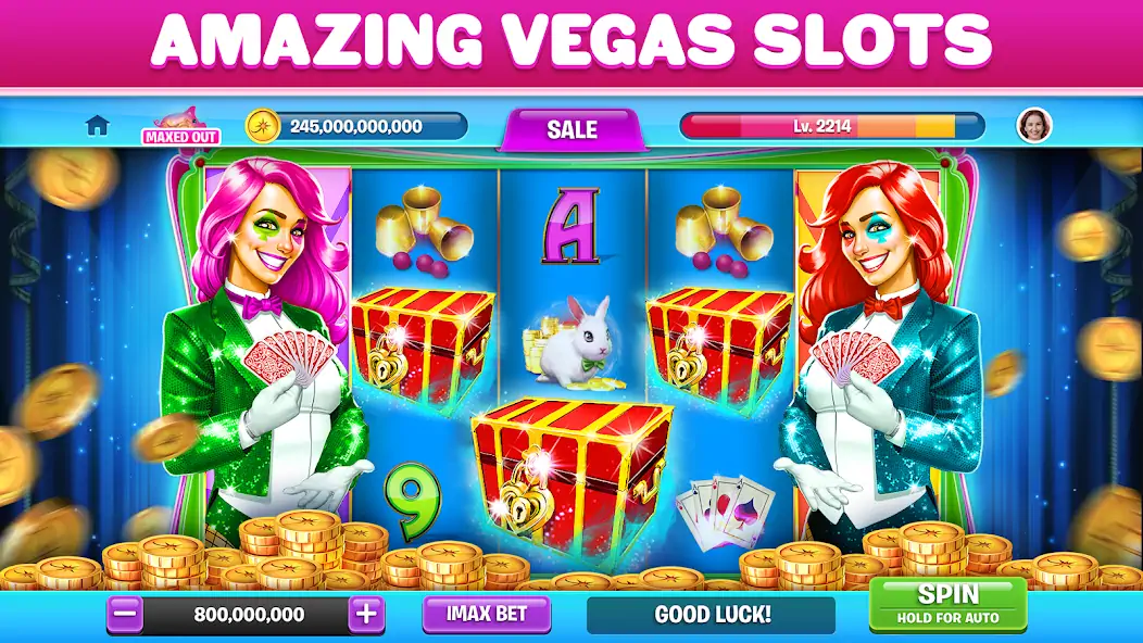 Скачать Jackpotjoy Slots: казино 777 [MOD Бесконечные деньги] на Андроид