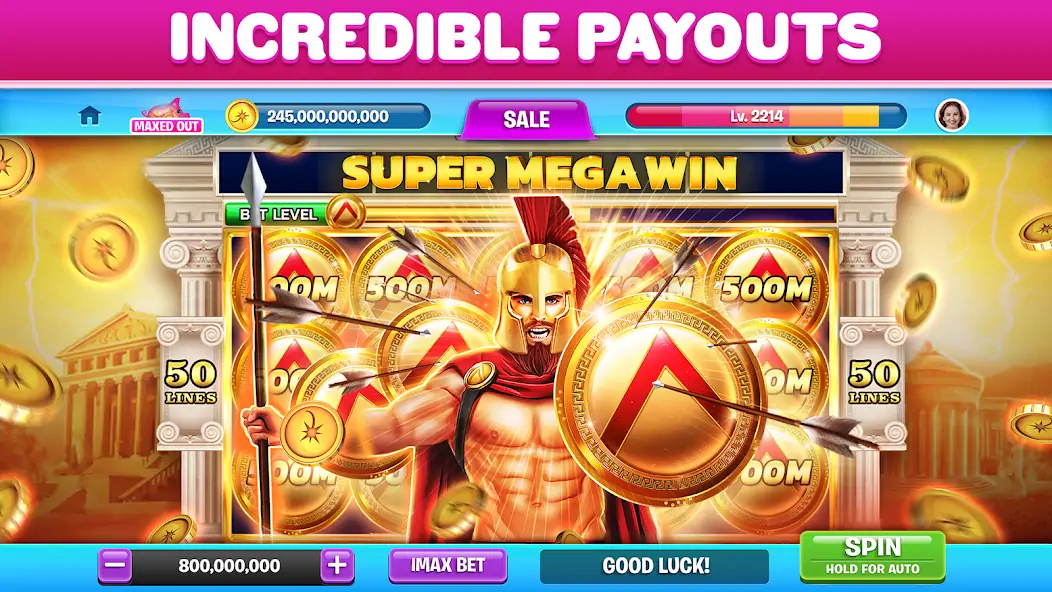 Скачать Jackpotjoy Slots: казино 777 [MOD Бесконечные деньги] на Андроид