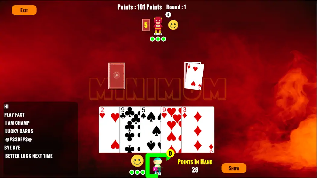Скачать Minimum - Card Game [MOD Много денег] на Андроид