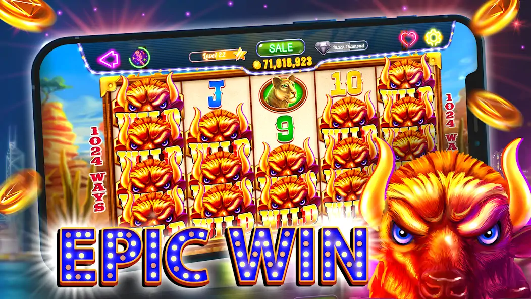 Скачать Old Vegas Slots - Casino 777 [MOD Много монет] на Андроид