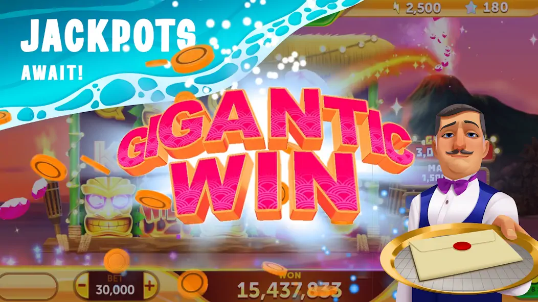 Скачать Paradise Fortune Casino Slots [MOD Много денег] на Андроид