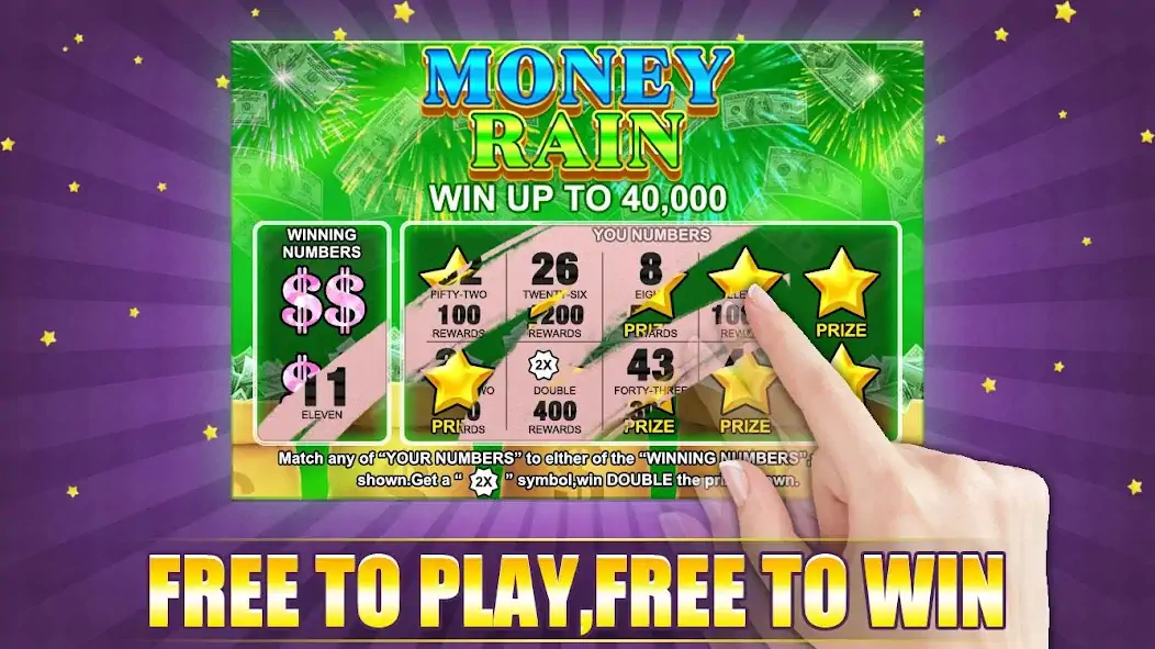 Скачать Lottery - Scratch Off Ticket [MOD Бесконечные деньги] на Андроид