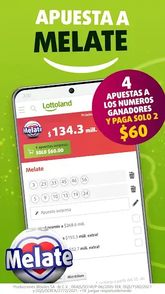 Скачать Lottoland - Lotería y apuestas [MOD Много монет] на Андроид