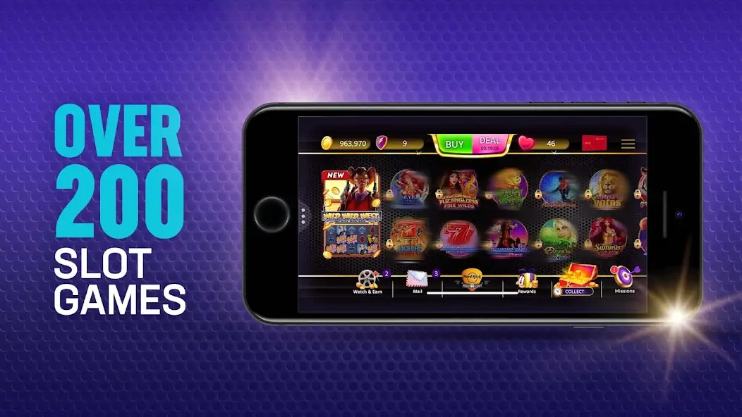 Скачать Hard Rock Jackpot Casino [MOD Много монет] на Андроид