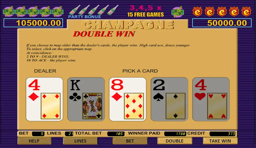 Скачать Champagne Slot [MOD Бесконечные деньги] на Андроид