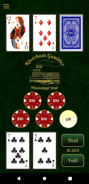 Скачать Riverboat Gambler [MOD Бесконечные монеты] на Андроид