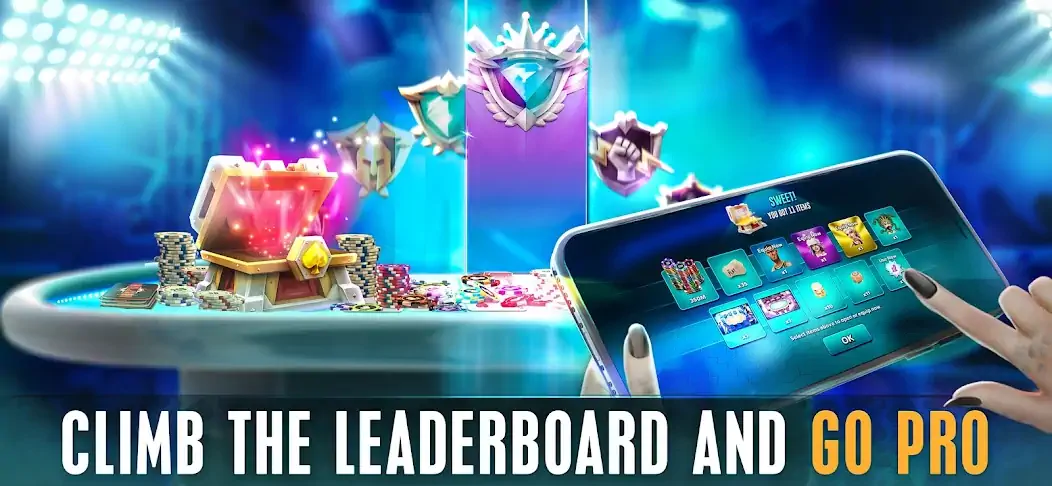 Скачать HD Poker: Texas Holdem Casino [MOD Бесконечные монеты] на Андроид