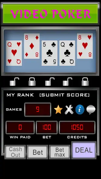 Скачать Video Poker [MOD Много денег] на Андроид