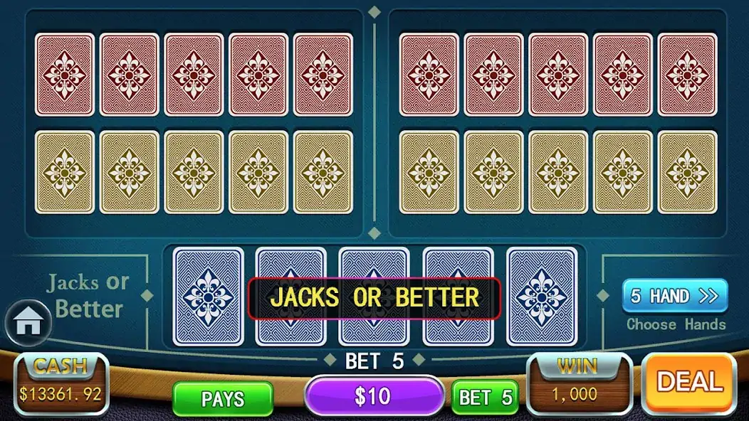 Скачать Video Poker Games - Multi Hand [MOD Бесконечные деньги] на Андроид