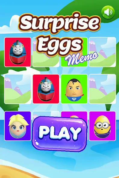 Скачать Surprise Eggs Memo [MOD Много монет] на Андроид