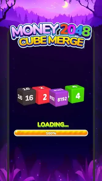 Скачать Money 2048-Cube Merge [MOD Много монет] на Андроид