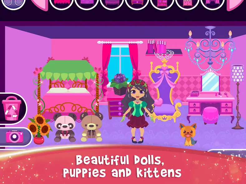 Скачать My Princess Castle: Doll Game [MOD Бесконечные деньги] на Андроид