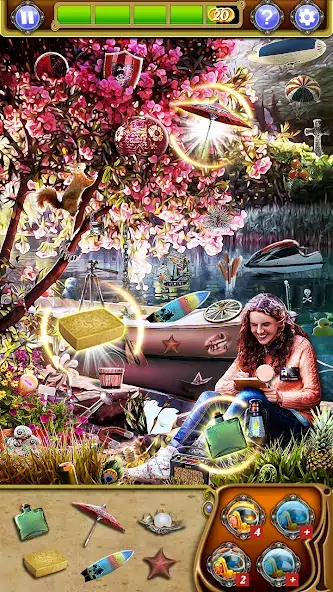 Скачать Hidden Object: 4 Seasons [MOD Бесконечные деньги] на Андроид