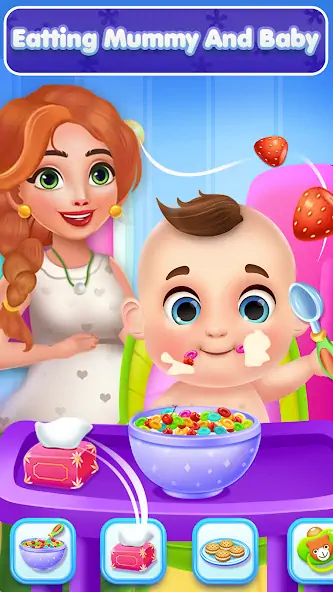Скачать Mom newborn babysitter care [MOD Бесконечные деньги] на Андроид
