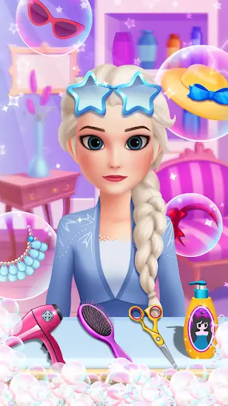 Скачать Hair Salon: Beauty Salon Game [MOD Много денег] на Андроид