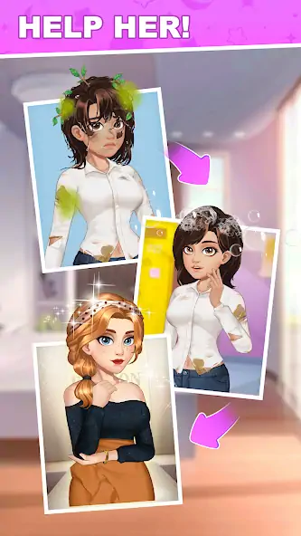 Скачать Merge Stylist-Fashion Makeover [MOD Бесконечные монеты] на Андроид