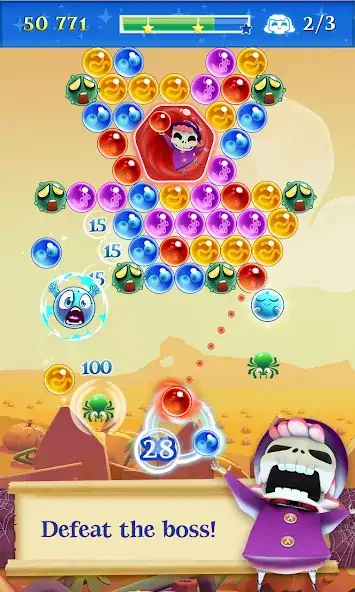 Скачать Bubble Witch 2 Saga [MOD Бесконечные деньги] на Андроид