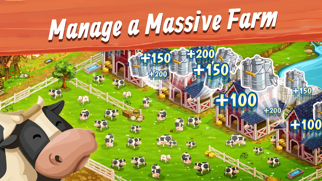 Скачать Big Farm: Mobile Harvest [MOD Бесконечные монеты] на Андроид