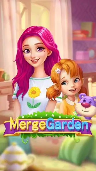 Скачать Merge Garden:Restoring Mansion [MOD Бесконечные монеты] на Андроид