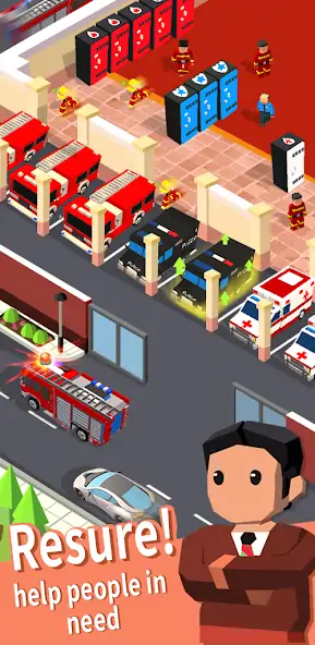 Скачать Idle Rescue Tycoon [MOD Бесконечные монеты] на Андроид