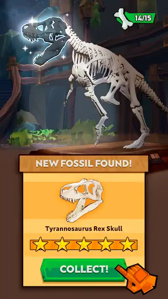 Скачать Dino Quest 2: Игры динозавров [MOD Много денег] на Андроид