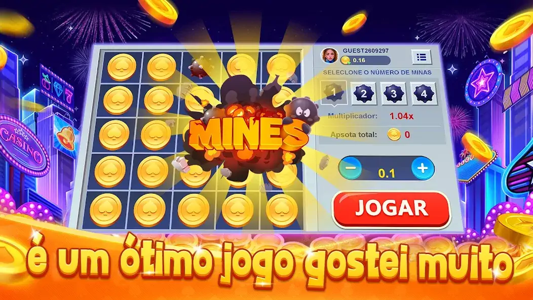 Скачать Mines:jogo de caça-minas [MOD Бесконечные деньги] на Андроид