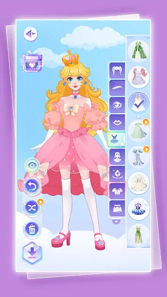 Скачать YoYa: Dress Up Fashion Girl [MOD Много денег] на Андроид