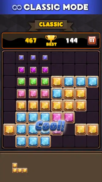 Скачать Block Puzzle 8x8 [MOD Много денег] на Андроид
