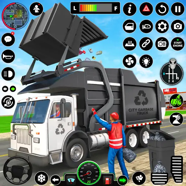 Скачать Truck Driving Games Truck Game [MOD Бесконечные деньги] на Андроид