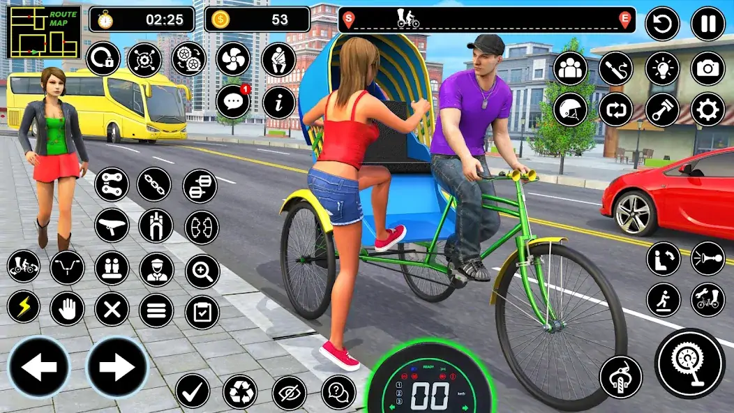 Скачать BMX Cycle Games 3D Cycle Race [MOD Бесконечные монеты] на Андроид