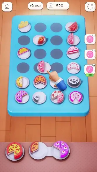 Скачать Cake Sort Puzzle Game [MOD Много денег] на Андроид